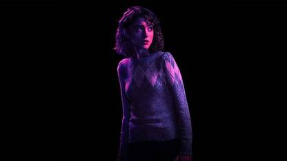 Stranger Things Natalia Dyer Paper Print