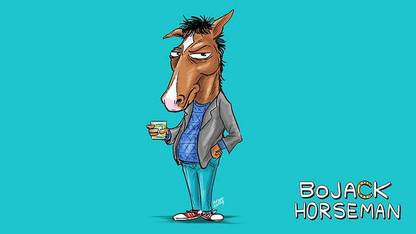 Bojack Horseman Wanda Pierce Paper Print