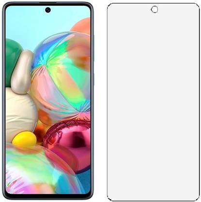 HOBBYTRONICS Edge To Edge Tempered Glass for Motorola G72, Moto G72 Matte