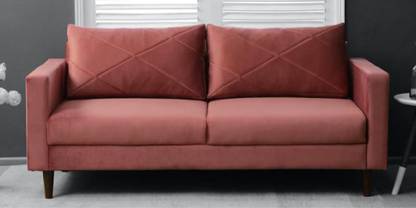 RM HOME Fabric 3 Seater Sofa