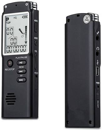 TFG USB Professional Dictaphone Digital Audio Voice Recorder with WAV MP3 Player 8 GB Voice Recorder