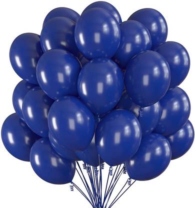 KishWorld Solid KE-BALON-100-BLUE-R Balloon