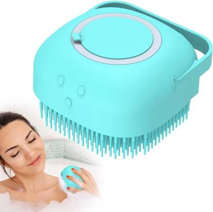 Wholesale Guru Soft Silicone Bath Shower Brush Bath Exfoliating Skin Massage Scrubber