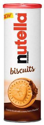 nutella Biscuits Tube Filed Inside With Chocolate Cream Filled Biscuit