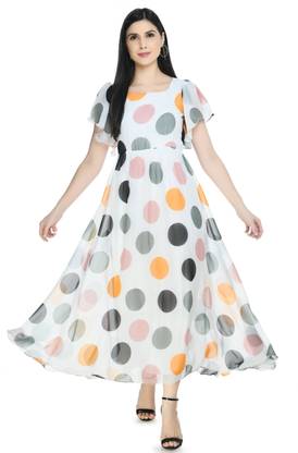 RC CLOTHING Women Peplum Multicolor Dress