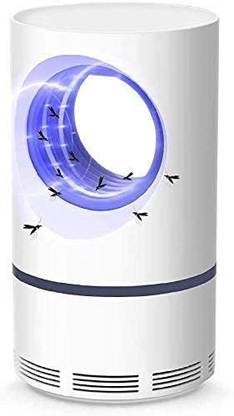 noble foods Electronic Led Mosquito Killer Lamps Super Trap Mosquito Killer Machine for Home an Insect Killer Electric Machine Mosquito Killer Device- Window Fly Traps -Targets. (Round White) (White) Electric Insect Killer Indoor, Outdoor