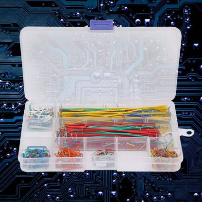 samest Jumper Wire Kit, Flexible Durable Solderless Breadboard Wire, Breadboard Jumper Cable Stable Assorted Lengths Wires 560pcs/set for Prototyping Jumper Wires Electronic Components Electronic Hobby Kit