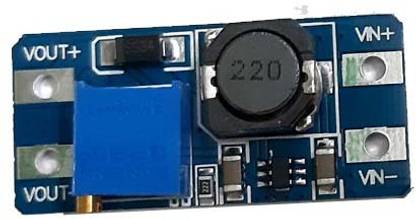 zconnect MT3608 Step Up Module with Variable Output | DC to DC Adjustable Step Up Module | 2 Amp. | Power Module Power Supply Electronic Hobby Kit