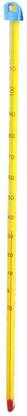 THE LABWORLD laboratory lab thermometer -10 to 110 degrees celsius 1 piece, 300mm for laboratory industrial and household temperature measurement of liquids and chemicals with plastic case Thermometer with Fork Kitchen Thermometer
