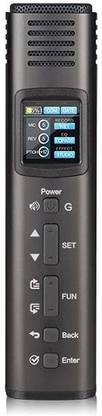 amiciSound 3.5mm Karaoke Condenser Recording Microphone Dual Input Voice Recorder with Pitch Function Microphone
