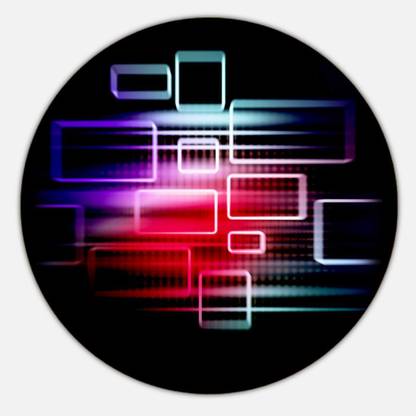 Alwaysgifts Non-Slip Round Mouse Pad/Game Pad for Desktops, Computer PC and Laptop for Office and Home Mousepad
