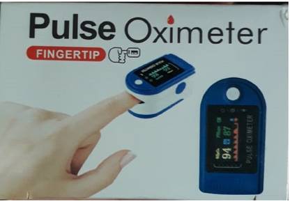 Meditech International Pulse Oximeter to check Oxygen Concetration(Spo2) ,Pulse(PR) and perfusion percentage. Pulse Oximeter