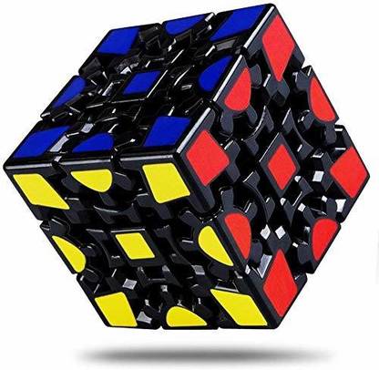Toyzzilla 3x3 Magic Gear Twisty Cube Puzzle – High Speed and Stability – Multicolour