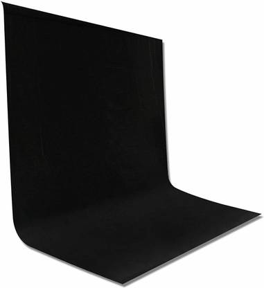 ALFASIYA Premium Black Background 8x9 ft for Studio Backdrop Photo| Video Shoots (Black) Reflector