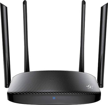 Flipkart SmartBuy AC5 Wireless Router 2.4 GHz, 5 GHz 1200 Mbps Wifi Speed Dual Band External Antenna Ethernet (Cable Broadband)