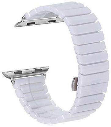 Hamz Ceramic Band 42mm 44mm 45mm watch Strap Compatible with Series SE,7/6/5/4/3/2/1 Smart Watch Strap