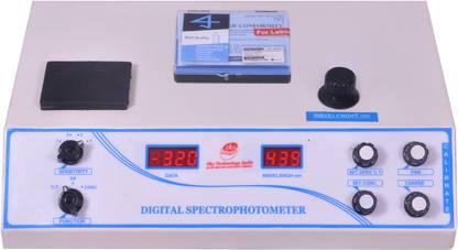 sky technology india Digital Spectrophotometer /visible spectrophotometer (wavelength Range 340-960 NM ) Spectrophotometer