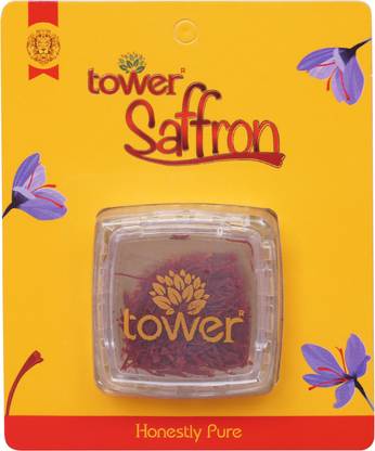 Tower 100% Natural Saffron Threads 1g x 1