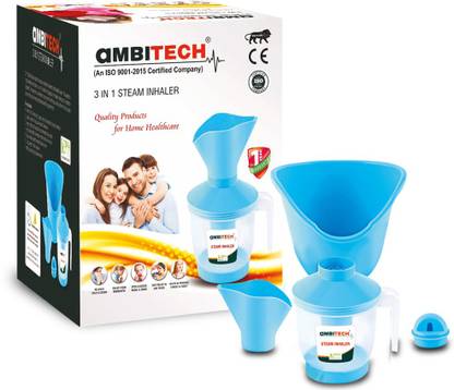 AMBITECH 3 In 1 Steam Vaporizer Steam Inhaler Facial Vaporizer Vaporizer