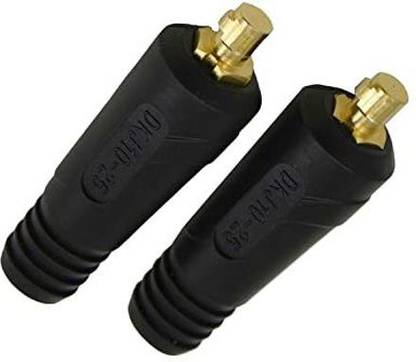 techno tronics SMALL SIZE 10_25 MALE CONNECTOR PIN SIZE 9.MM USE ALL KINDS OF Inverter Welding Machine