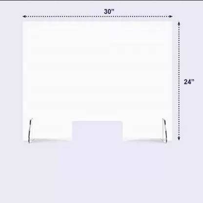 laxmi acrylic 5MM Universal Imported Acrylic Plexiglass Acrylic Protective Barrier and Shield for Counter and Desk 24 inch Acrylic Sheet CLEAR 24X30INCH pack of 01 30 inch Acrylic Sheet