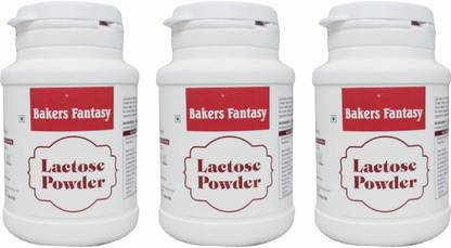 Bakers Fantasy Lactose Powder (75gms) Pack of 3 Raising Ingredient Powder