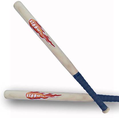 Liffo Wooden Baseball bat Heavy Duty for Self Defence Willow Baseball Bat For 15+ Yrs
