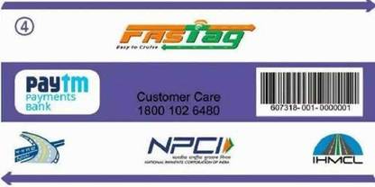 PAYtm Fastag for Car