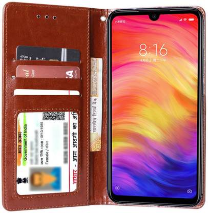 Unistuff Flip Cover for Mi Redmi Note 7, Mi Redmi Note 7 Pro, Mi Redmi Note 7S