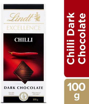 LINDT EXCELLENCE Chilli Dark Chocolate Bars