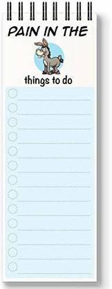 Nourish Magnetic Memo Pad Regular Memo Pad Ruled 50 Pages