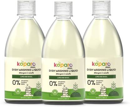 Koparo Dishwashing Liquid | Natural and Non Toxic Dish wash Liquid - Baby Safe - Dish Cleaning Gel