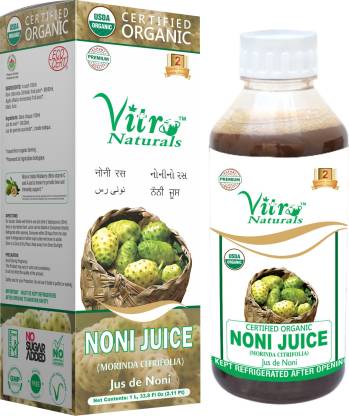VITRO Certified Organic Noni Juice No added Sugar Maintain healthy skin and hair Natural