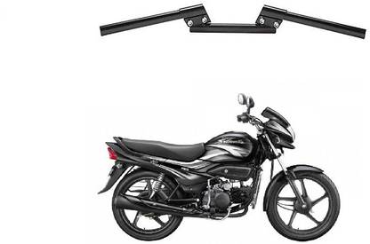 SRPHERE Bike Handle Bar Stylish Handlebar Pipe/Rod Black For spender Handle Bar