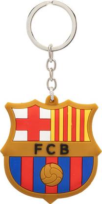 The Chaabi Shop FC Barcelona Keychain, Multicolour Key Chain