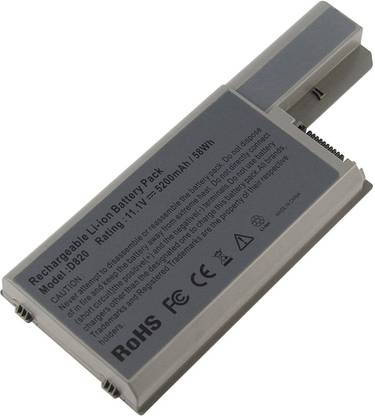 TechSonic Replacement Laptop Battery Compatible For Dell DF192 6 Cell Laptop Battery