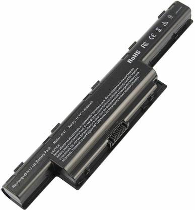 TechSonic Replacement Laptop Battery Compatible For Acer Aspire 5755G 6 Cell Laptop Battery