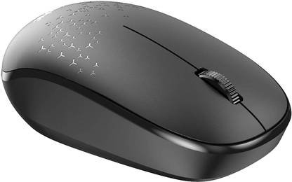 INPHIC Bluetooth Mouse Silent, Wireless Mouse Bluetooth 5.0/3.0 Dual Mode (No USB Receiver), Mini 1600DPI Portable Computer Mice for Laptop PC Mac,iPadOS, 3-Button,12-Month Battery Life, Black Wireless Optical Mouse  with Bluetooth