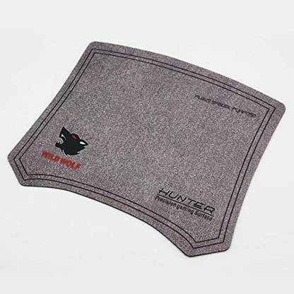 InfiZone Hunter Precision Gaming Surface Micro Wolf Mouse Pad Soft Game Mousepad Play Game Special Purpose for Desktops, Laptops, Gaming Non Slip Base Mousepad