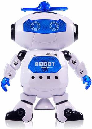 SVE Dancing and Walking Robot with 3D Light and Music