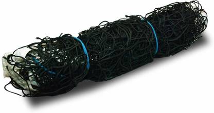 ik sports Foldable Portable Nylon Terton Tape Volleyball net with Four Side Tape Volleyball Net