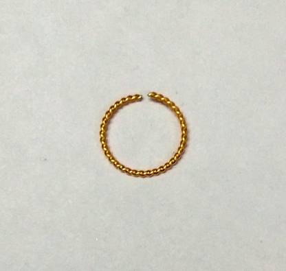 Tiyafashion Gold-plated Plated Alloy Nose Ring