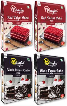 Maayka - Ek Atoot Rishta Red Velvet & Black Forest (2+2) 750 g