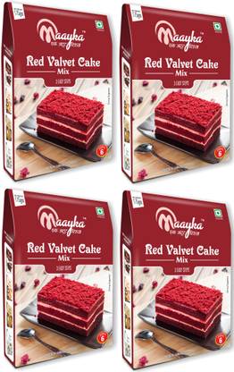 Maayka - Ek Atoot Rishta Red Velvet Cake Mix 4*175gm (700gm) 700 g
