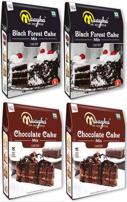 Maayka - Ek Atoot Rishta Black Forest and Chocolate Cake Mix (2+2) 800 g