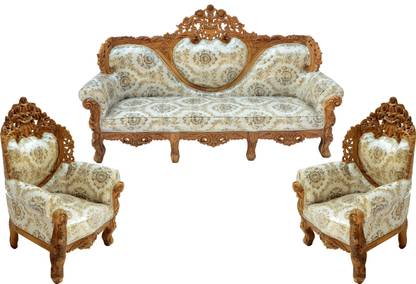 ARVISH ENTERPRISES Fabric 3 + 1 + 1 Sofa Set