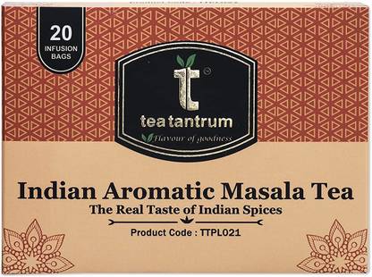 TEA TANTRUM - FLAVOUR OF GOODNESS TTPL021 Cardamom Infusion Tea Box