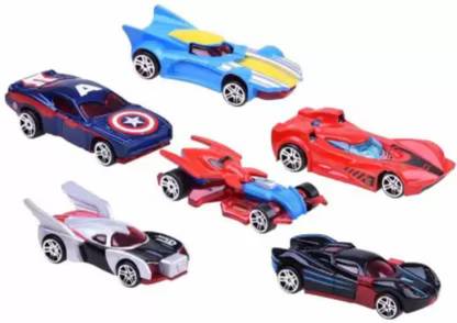 AE 6 set of Diecast Metal Car Pull Back