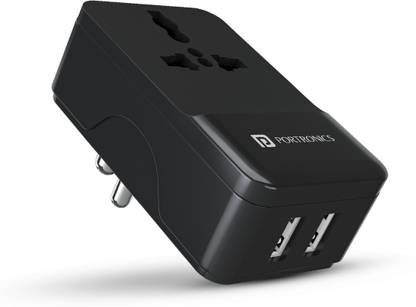 Portronics 17 W 3.4 A Wall Charger for Mobile