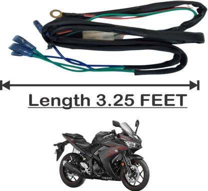 AUTOPLEX Universal Horn Wiring 12V For Bike, Motorcycle Tone (Pack Of 1)(Premium Quality)Heavy Duty Wiring For All Model(Hero, Honda, Bajaj, Yamaha, Suzuki, etc.) Bike(With Really Fitting)(Battery Terminal)(Suitable For 2 Horn Fitting) Bike Handlebar Weights